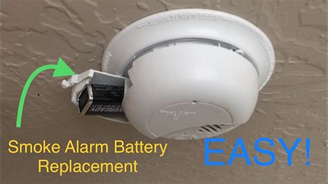 putting a battery smoke alarm over an electrical junction box|brk alarm installation instructions.